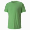 Logo Short Sleeve Men's Running Tee, Fizzy Lime, small-SEA