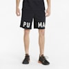 Logo 9" Men's Training Shorts, Puma Black, small-PHL