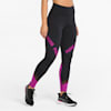 Logo EVERSCULPT Women's Training Leggings, Puma Black-Deep Orchid, small-PHL
