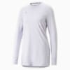 Modest Activewear Long Sleeve Training Tee Women, Spring Lavender, small-PHL