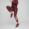 กางเกงวิ่งออกกำลังกายผู้หญิง Fit EVERSCULPT, Aubergine-Puma Team Gold, small-THA