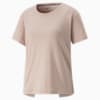 Studio Trend Training Tee Women, Rose Quartz Heather, small-PHL