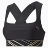 Mid Impact Deco Glam Training Bra, Puma Black-deco glam, small-PHL