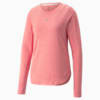 CLOUDSPUN Long Sleeve Running Tee Women, Carnation Pink Heather, small-PHL
