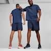 TRAIN FAVOURITE Men's Heather Cat Training Tee, Club Navy Heather, small-AUS