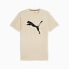 TRAIN FAVOURITE Men's Heather Cat Training Tee, Putty Heather, small-AUS