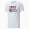 Performance Slogan Cat Training Tee Men, Puma White, small-IDN