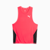 RUN FAVOURITE Men's Running Tank Top, Fire Orchid, small-NZL