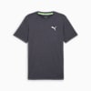 RUN FAVOURITE Men's Heather Running Tee, Galactic Gray Heather, small-NZL