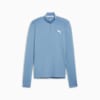 RUN FAVOURITE Men's Quarter-Zip Running Top, Zen Blue, small-AUS