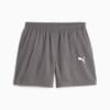 Run Favourite Men's Woven 5'' Running Shorts, Cool Dark Gray-Speed Green, small-NZL