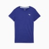 RUN FAVOURITE Heather Women's Running Tee, Lapis Lazuli Heather, small-NZL