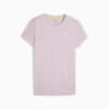 RUN FAVOURITE Heather Running Tee Women, Grape Mist Heather, small-SEA