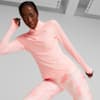 RUN FAVOURITE Quarter-Zip Running Top Women, Koral Ice, small