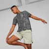 Studio Yogini Lite Printed Training Tee Men, PUMA Black, small-PHL