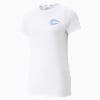 Graphic Tee Running Women, PUMA White, small-SEA