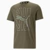 Graphic Tee Concept Men, Green Moss, small-SEA