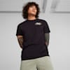 Performance Running Tee Men, PUMA Black-Q2 Print, small-PHL
