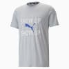Performance Running Tee Men, Platinum Gray, small-SEA