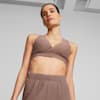 Yogini Mid Impact Crossover Training Bra, Dark Clove, small-PHL