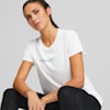 RUN Short Sleeve Logo Running Tee Women, PUMA White, small-PHL