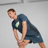 RUN FAVOURITE Short Sleeve Graphic Running Tee Men, Dark Night, small-SEA