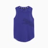 Train All Day Women's Big Cat Tank Top, Lapis Lazuli, small-NZL