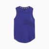 Train All Day Women's Big Cat Tank Top, Lapis Lazuli, small-SEA