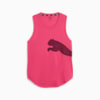Train All Day Women's Big Cat Tank Top, Garnet Rose-PUMA Black, small-PHL