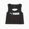 PUMA Fit Women's Training Skimmer Tank Top, PUMA Black, small-PHL