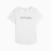 เสื้อยืดออกกำลังกายผู้หญิงที่ระบายอากาศได้ดีสุด ๆ PUMA FIT, PUMA White-SS24 Puma Black, small-THA