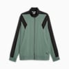 PUMA FIT Full-Zip Men's Woven Training Jacket, Eucalyptus-PUMA Black, small-AUS