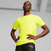 Cloudspun Men's Running Tee, Yellow Burst, small-THA