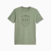 Men's Training Graphic Tee, Eucalyptus, small-AUS