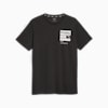 เสื้อยืดออกกำลังกายผู้ชาย, PUMA Black, small-THA