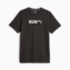 RUN PUMA Men's Training Tee, PUMA Black-Q3 Graphic, small-PHL