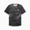 RUN FAVOURITE Men's Tee, PUMA Black-Q3 Print, small-NZL