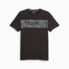 Men's Training Graphic Tee Concept, PUMA Black, small-PHL