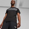 Men's Training Graphic Tee Concept, PUMA Black, small-PHL