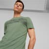 Men's Training Graphic Tee Concept, Eucalyptus, small-PHL