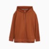 WOMEN'S CLOUDSPUN FULL-ZIP TRAINING HOODIE, Teak, small-PHL