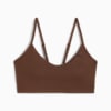Studio Yogini Move Women's Training Bra, Espresso Brown, small-AUS