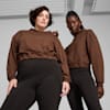 Sudadera con capucha de training Studio Foundations para mujer, Espresso Brown, small