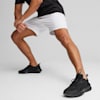 Cloudspun Men's Knit Training Shorts, Silver Mist, small-SEA