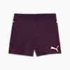 RUN 3” ULTRAFORM Women's Running Shorts, Midnight Plum-Fireglow, small