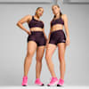 RUN 3” ULTRAFORM Women's Running Shorts, Midnight Plum-Fireglow, small