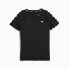 CLOUDSPUN Short Sleeve Running Tee Women, PUMA Black, small-PHL