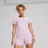 CLOUDSPUN Women's Short Sleeve Running Tee, Grape Mist, small-AUS