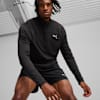RUN CLOUDSPUN Men's Quarter-Zip Pullover, PUMA Black, small-VNM