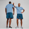 RUN FAVOURITE VELOCITY Men's 7" Running Shorts, Ocean Tropic, small-AUS